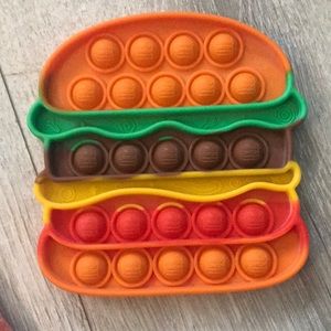 1 Textured Cheeseburger Pop It